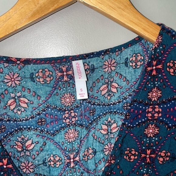 Xhilaration Print Romper - Picture 2 of 4